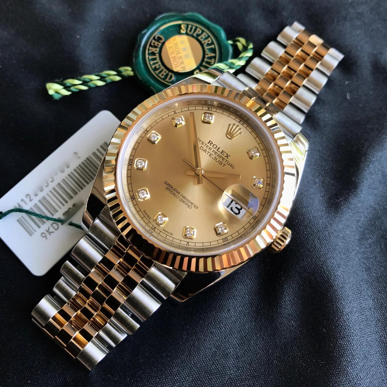 2 tone gold rolex